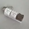Three-key white background-cat 363738