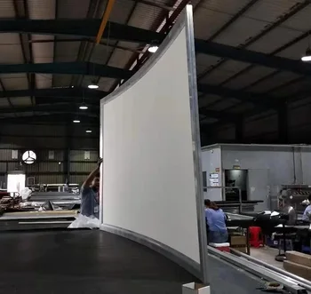 Pyle Projectiescherm, draagbaar, opvouwbaar, 120 inch, 16:9 HD, 4K, licht, voor binnen en buiten, kreukvrij, voor thuisbioscoop, feest, kantoor, klaslokaal