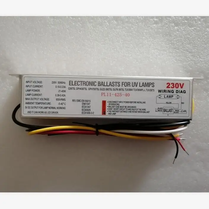 Realgoal 24V DC UV Ballast 4W-6W – Replacement Ballast For Water Purifiers With Sound Alarm