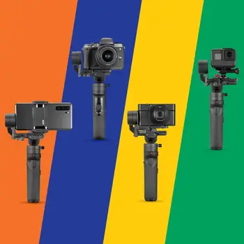 Crane M2 Handheld Stabilizer for Smartphones Phone Compact Mirrorless Action Cameras New Arrival Gimbals 500g detail image