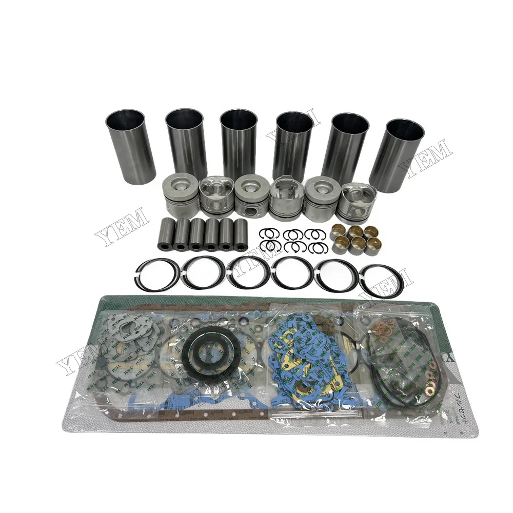 6BG1 Overhaul Kit With Gasket Sets Fits for Isuzu Genuine Engine Parts 4