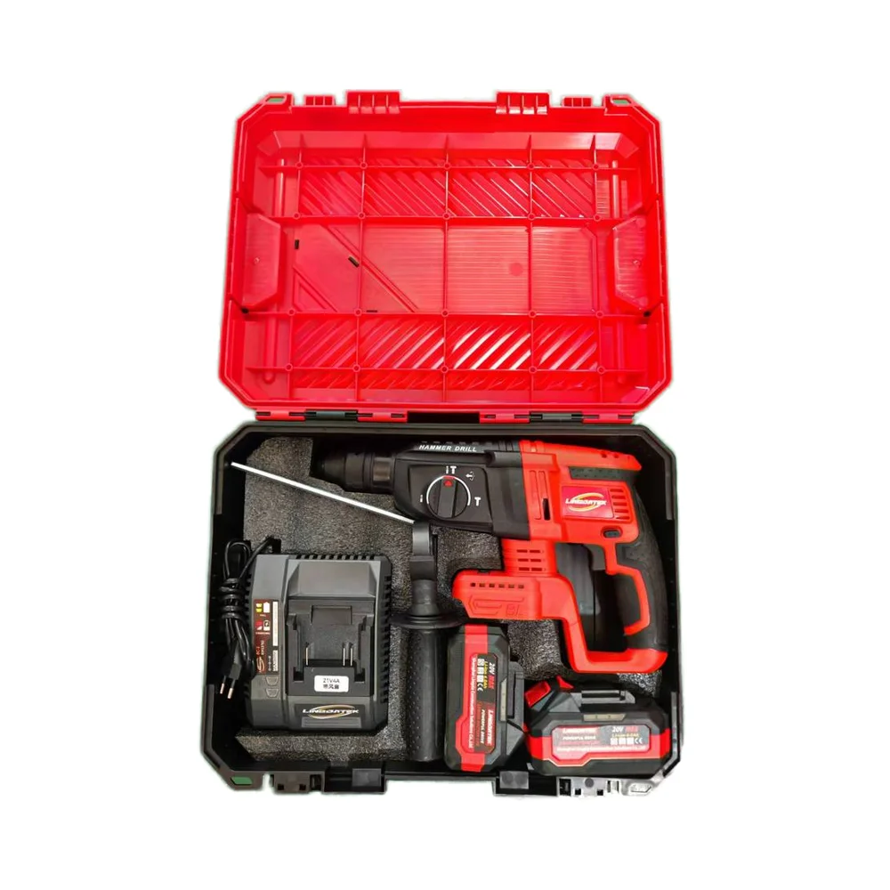 LDH01/LDH02 Elettrico 20V Senza Fili Fai da Te Combinazione Libera Trapano a Percussione Rotante Brushless Accessori per Demolizione Martello Perforatore