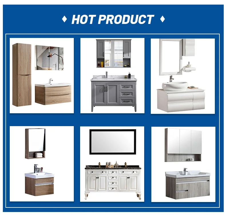 Y&r Furniture High-quality bathroom pvc cabinet factory
