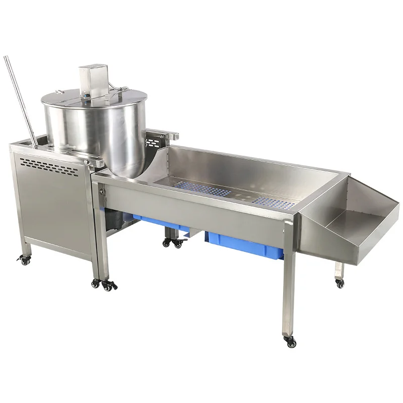 Stainless Steel Body Automatic Control Electric Operated Gas Popcorn Machine Machine Popcorn Professional