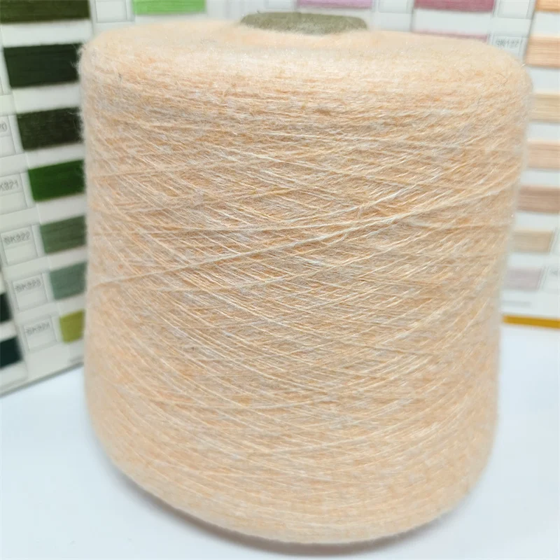 32NM/2 Wool Blended Yarn 6% Wool  51% Recycle Polyester 15% Polyester 28% PBT