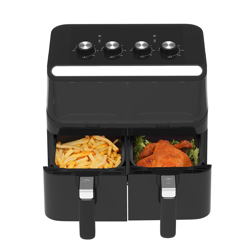 Hottest Wholesale 8L Digital Air Fryer Top Quality Household Appliances Visible Air Fryers