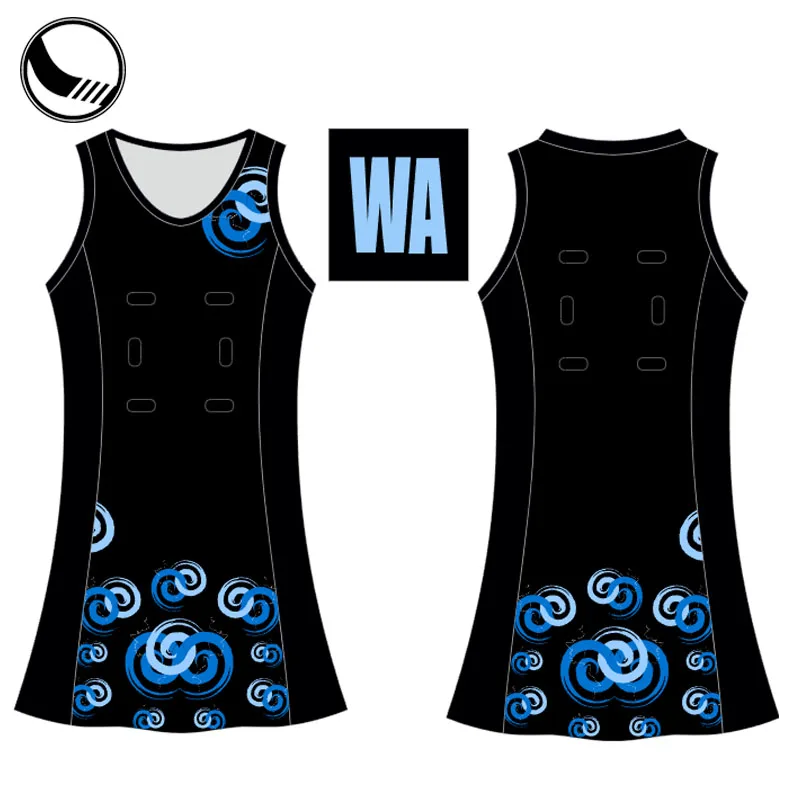 Pattern Women Plus Size Netball Dress