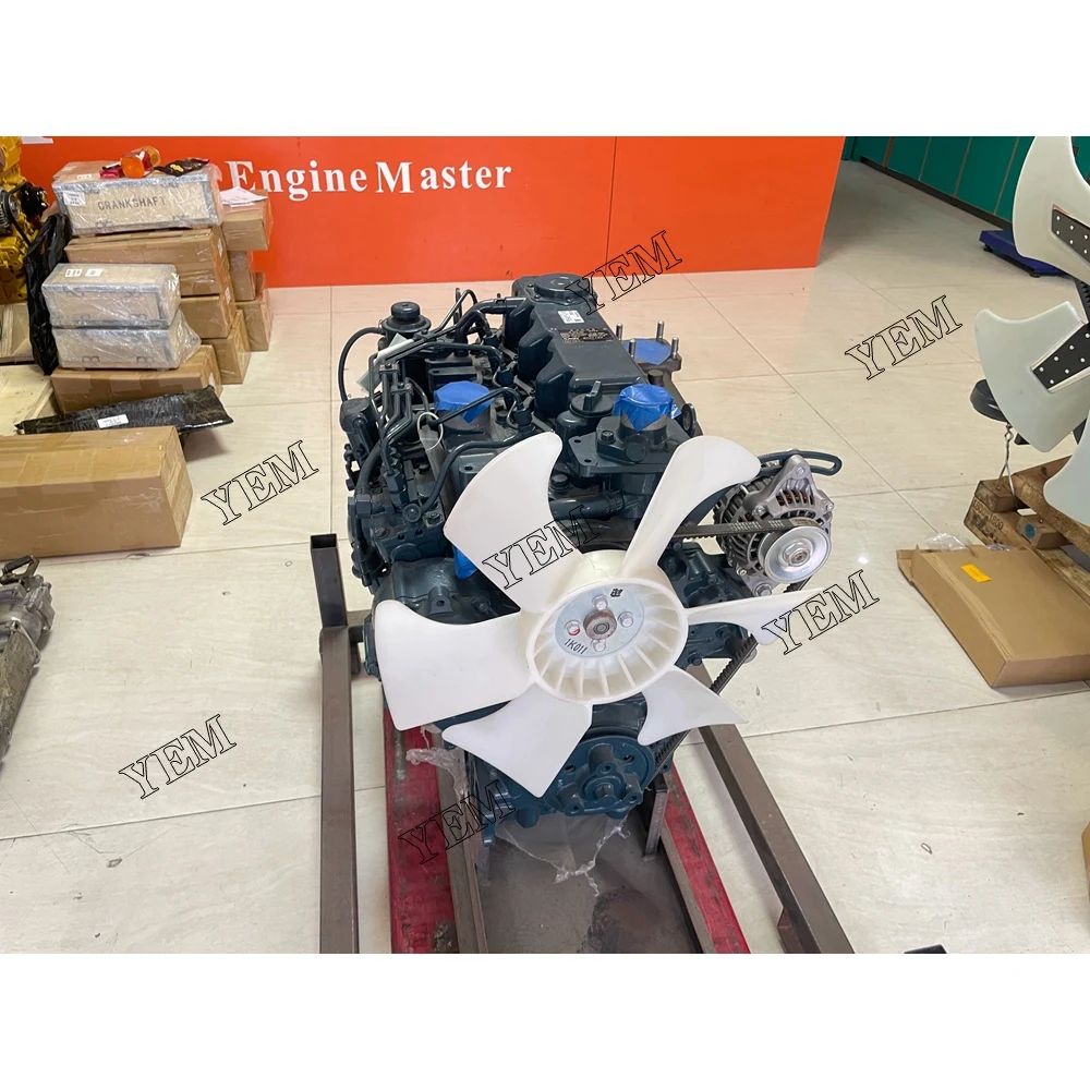 For Kubota Engine V3300-IDI Complete Engine Assy Spare Part 4