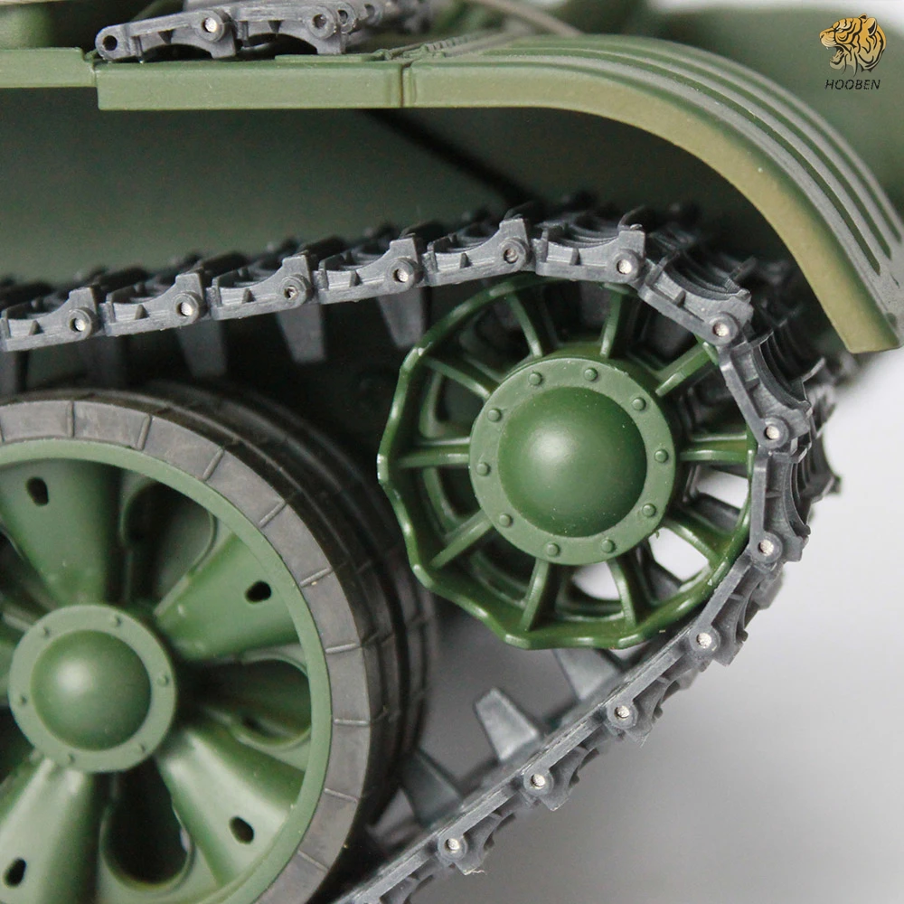 Hooben Full Set 1/16 Rc Motorized Tank Kit T55a Russian Medium Tank ...