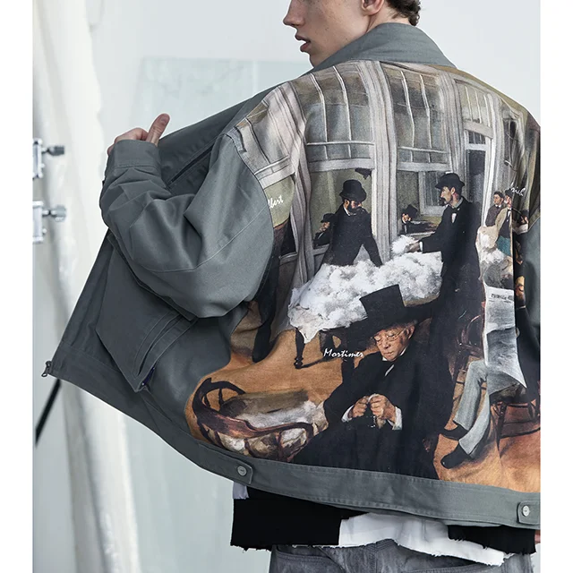 2023 Hiphop Streetwear Woven Tapestry Blanket Plus Size Men's Tapestry