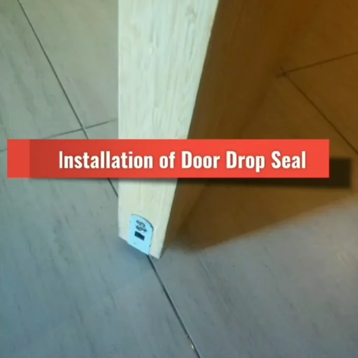 Fd 90mins Fire And Smoke Resistance Automatic Door Bottoms Drop Down