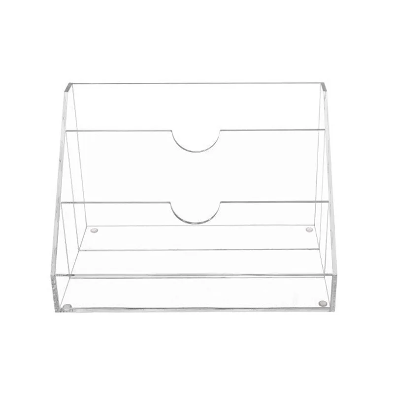 Acrylic Mail Letter Holder Clear Desktop Letter Organizer Acrylic