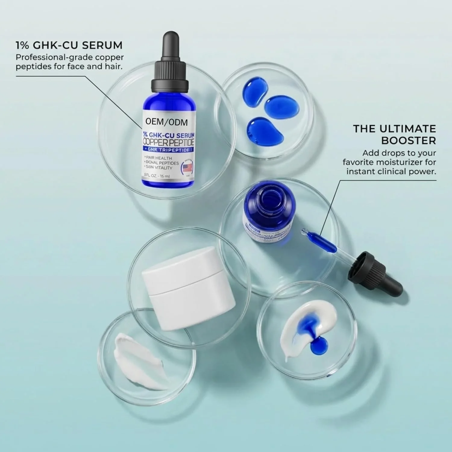 diy ghk-cu serum Indigo Glow Copper .2% Peptide Renewal Serum