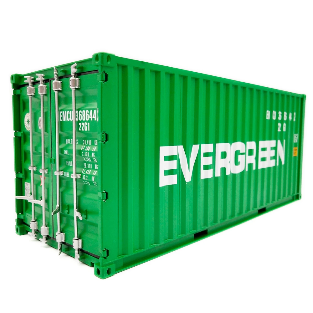 30cm 1:20 EMC shipping line 20GP container miniature logistics  container model gifts O.A.S ship model