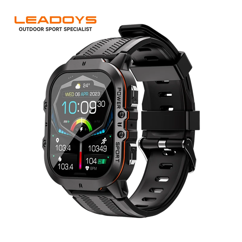 Leadoys C26 Men Smart Watch Bt Call Deep Waterproof 350mah Large ...