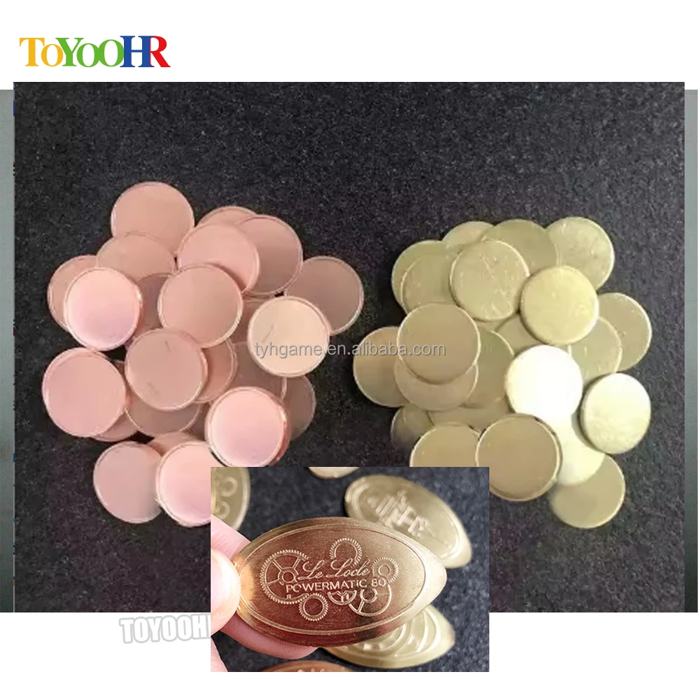 동전으로 작동되는 아케이드 게임기 관광 DIY 기념품 동전 프레스 게임기 박물관 페니 비디오 판매 기계