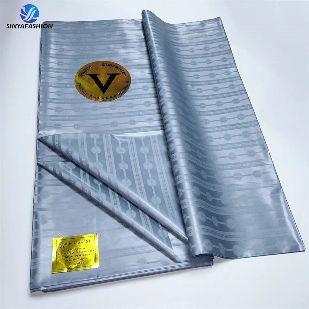 Sinya Base Brode Damask мужские хлопковые духи оптом оригинальное платье Bazin Riche с вышивкой для африканских женщин