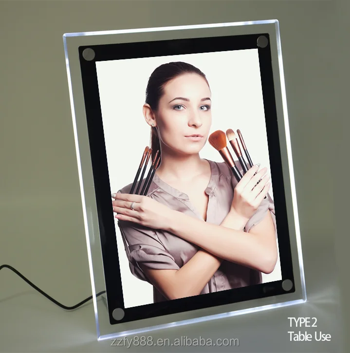 Customized Designed Ultra Thin Led Light Box Sign For Business