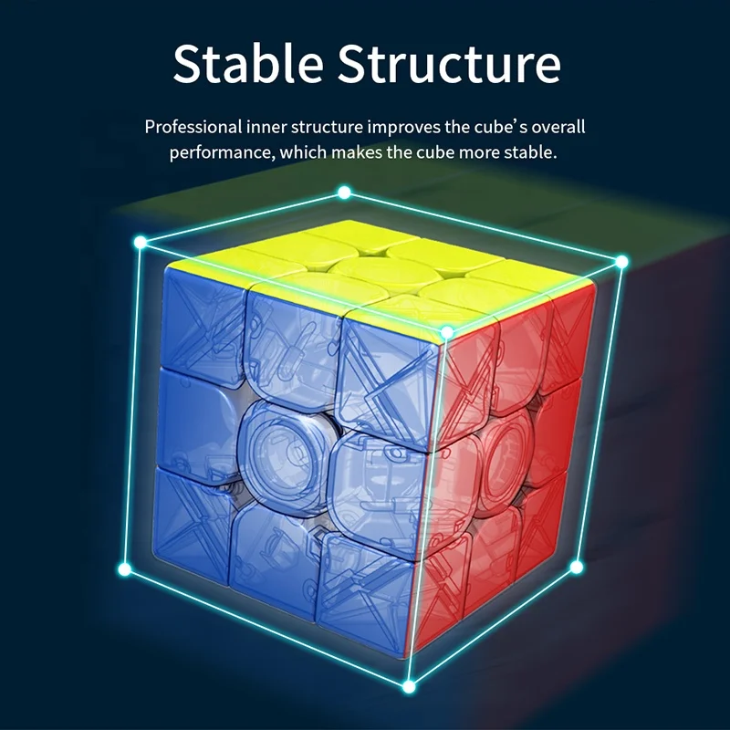 MoYu 4x4 Meilong 4x4x4 Cube magique Cubes de vitesse Puzzle magique