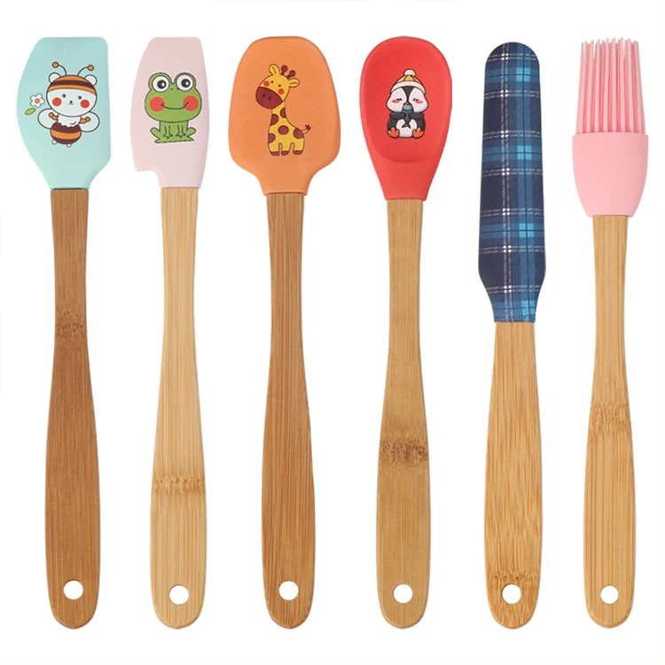 Cute rubber store spatulas