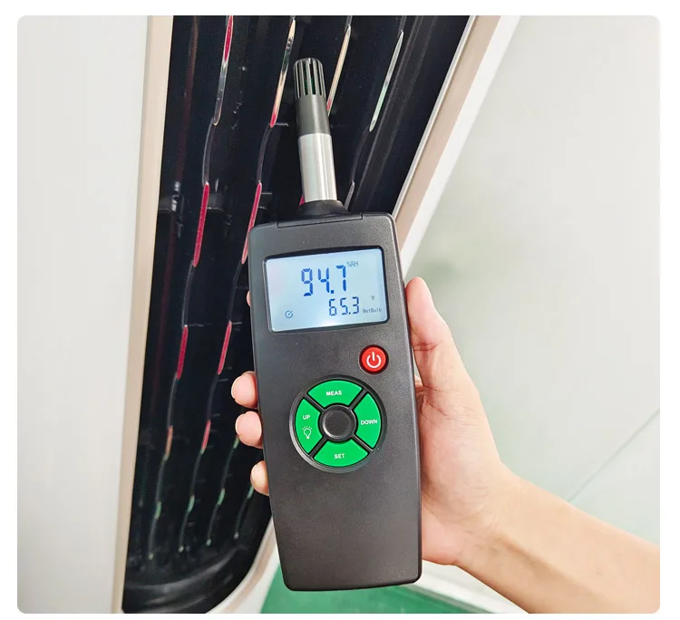 Intelligent Colorful LCD Smart Electronic Digital Temperature And Humidity Meter Thermo Australia