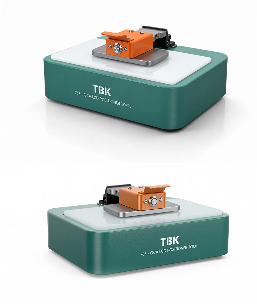 TBK 763 Vacuum OCA LCD Screen Positioner Accurate Screen Protector Laminating Positioning Repair Equipment for Mobile Phone LCD