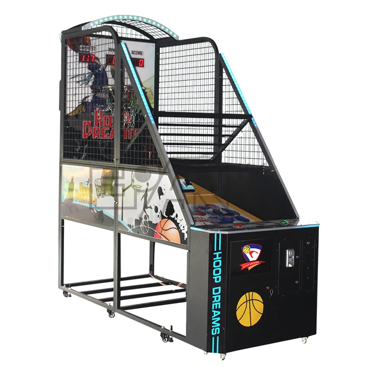 Quality Extreme Fun Park Machines with Timer Board EPARK Folding Street Basketball Game Machine for Arcade