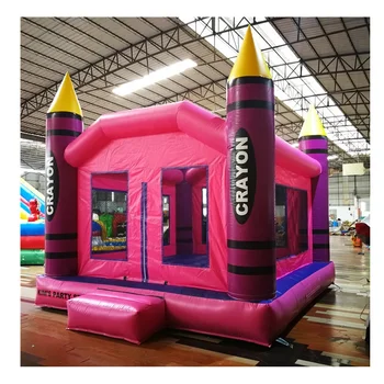 0.55mm PVC Commercial Inflatable Bounce House Kids Jumping Castle For Sale