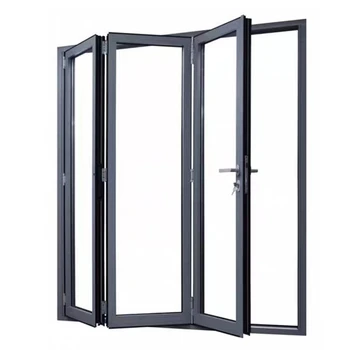 Bulk bifold doors aluminium folding patio exterior aluminum bi folding glass door accordion doors
