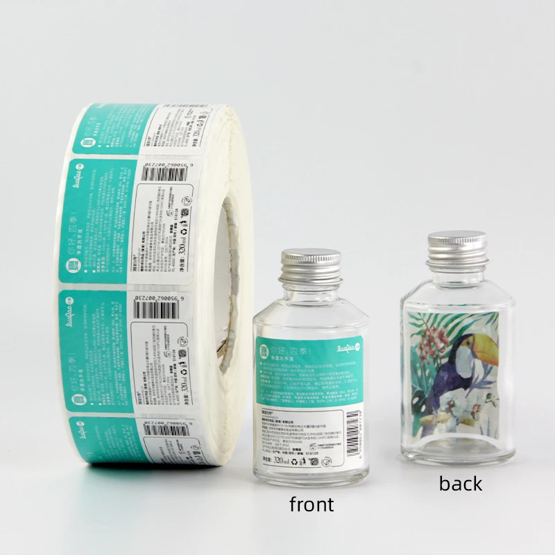 Double Sided Printing Label Sticker 