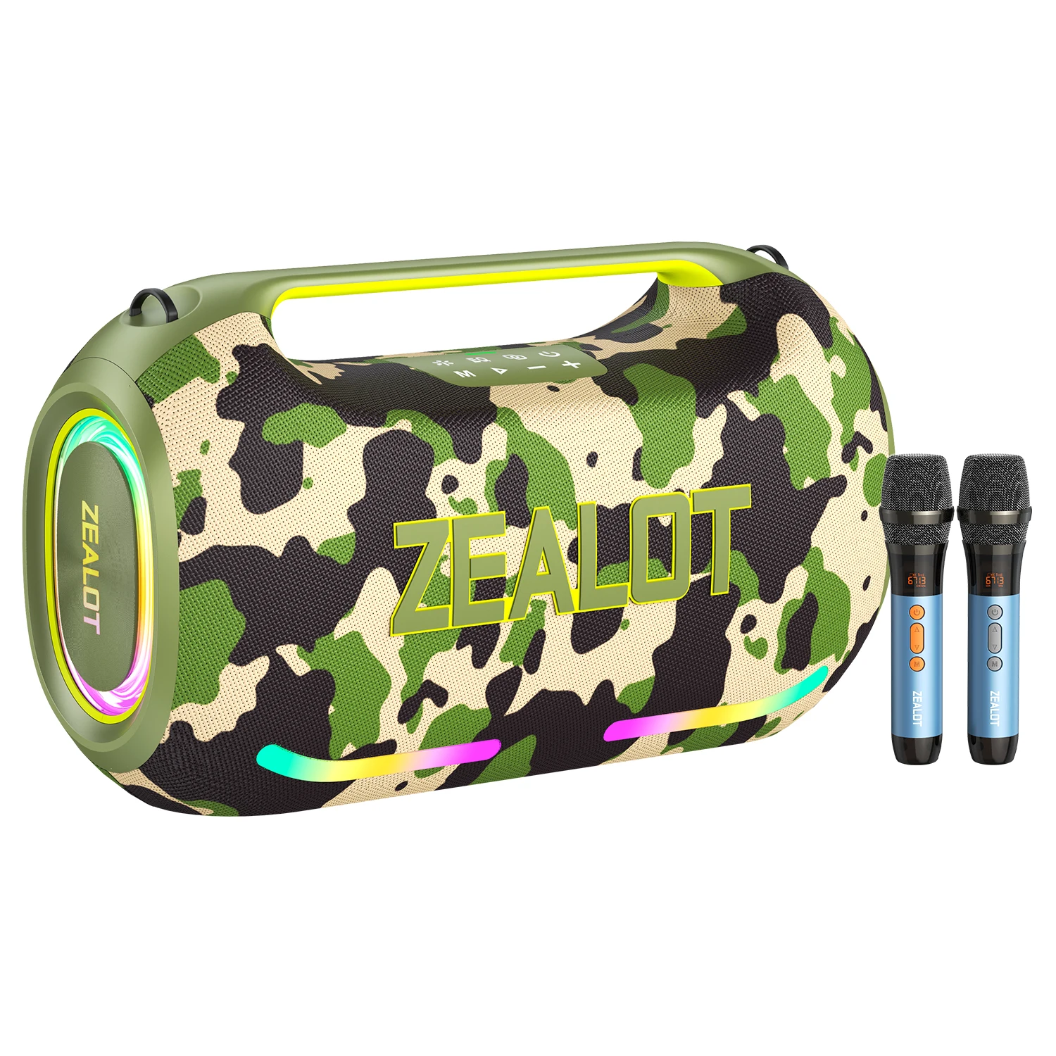 ZE41 250W Portable Outdoor Speaker with Microphone Zealot Wireless