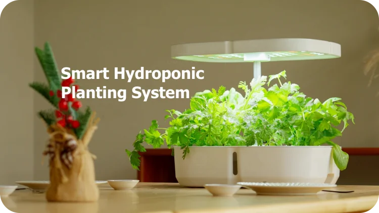 Smart Growing Smart Hydroponic Planting System - Grow Indoors Efficiently