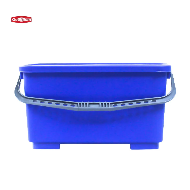 5 Gallon/ 20 Liters Rectangular Window Cleaning Bucket, Polypropylene, Blue