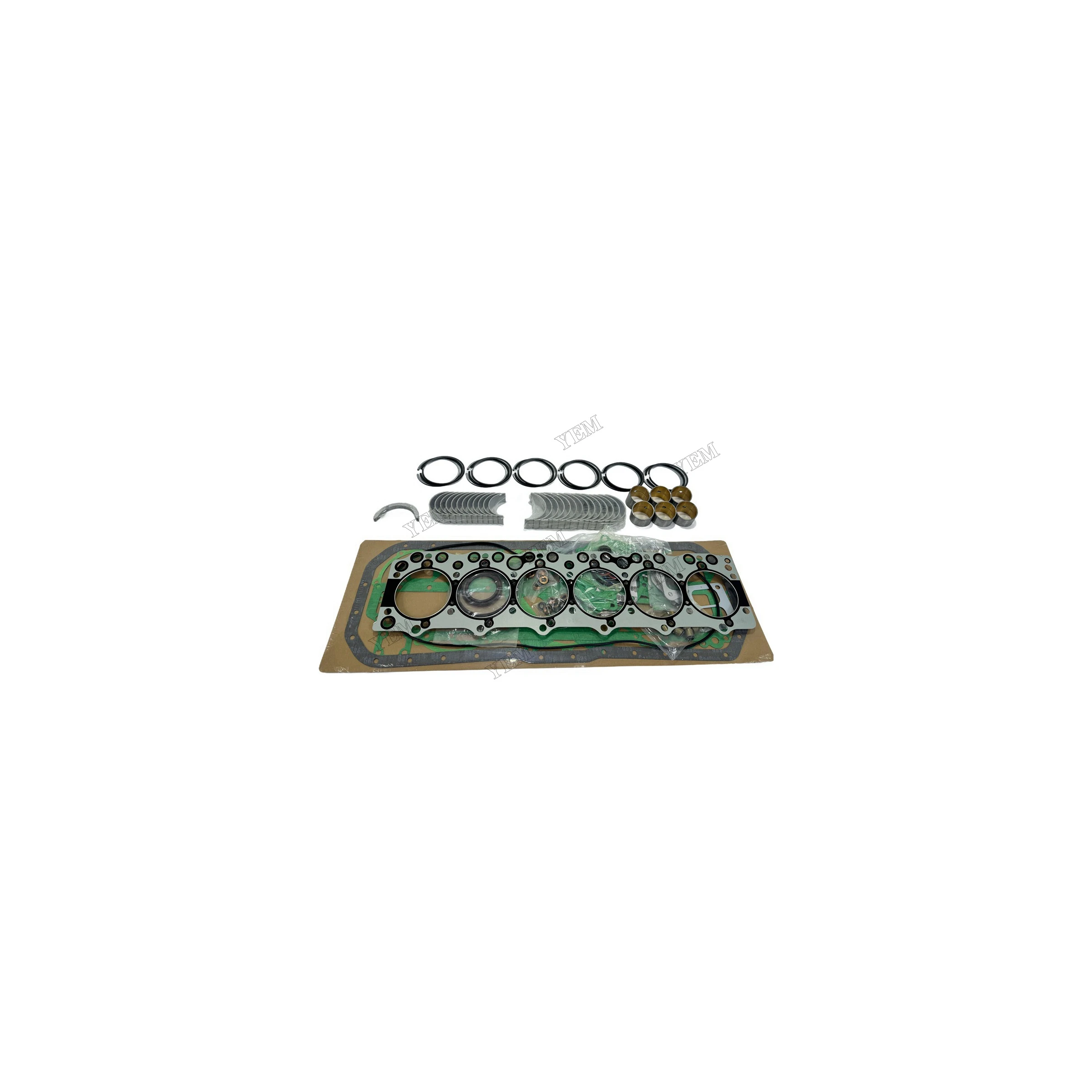 Overhaul Re-ring Kit Suitable for Isuzu 6BD1 Standard Size Engine Parts