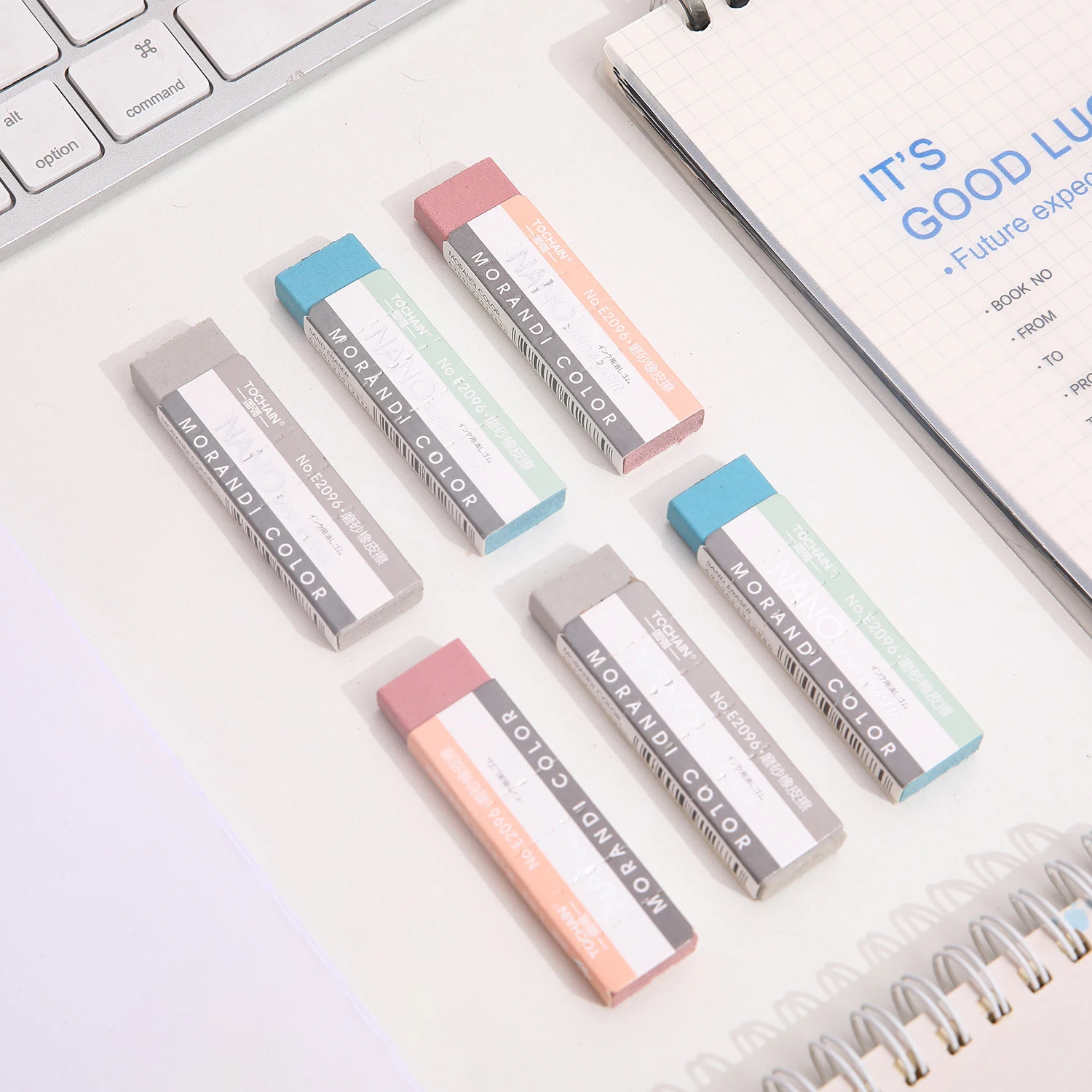 Hot Selling Colorful Sand Eraser For Fountain Pen Gel Pen Pencils Ball