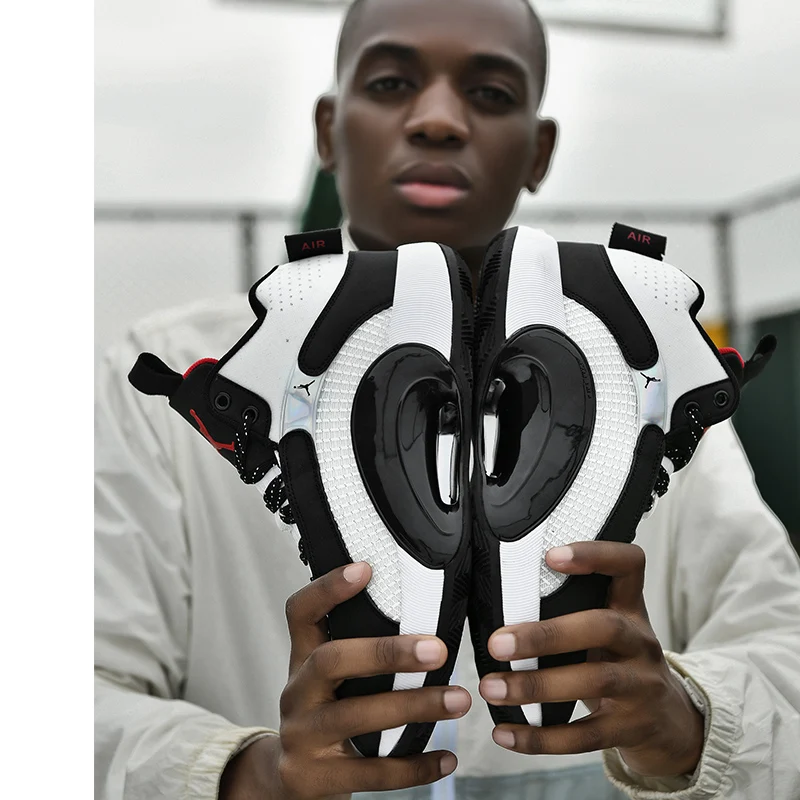 Wholesale High Quality Lightweight Mesh Basketball Shoes Men's Running