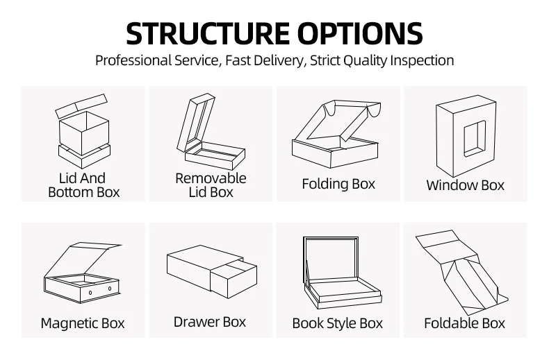 Collapsible Gift Boxes With Lids Ecofriendly Cardboard Box