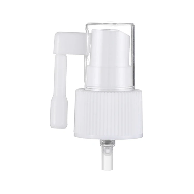 AS PP Long Smooth Plastic Nasal sprayer For Bottle Plastic Non Spill Sprayer 18/410 20/410