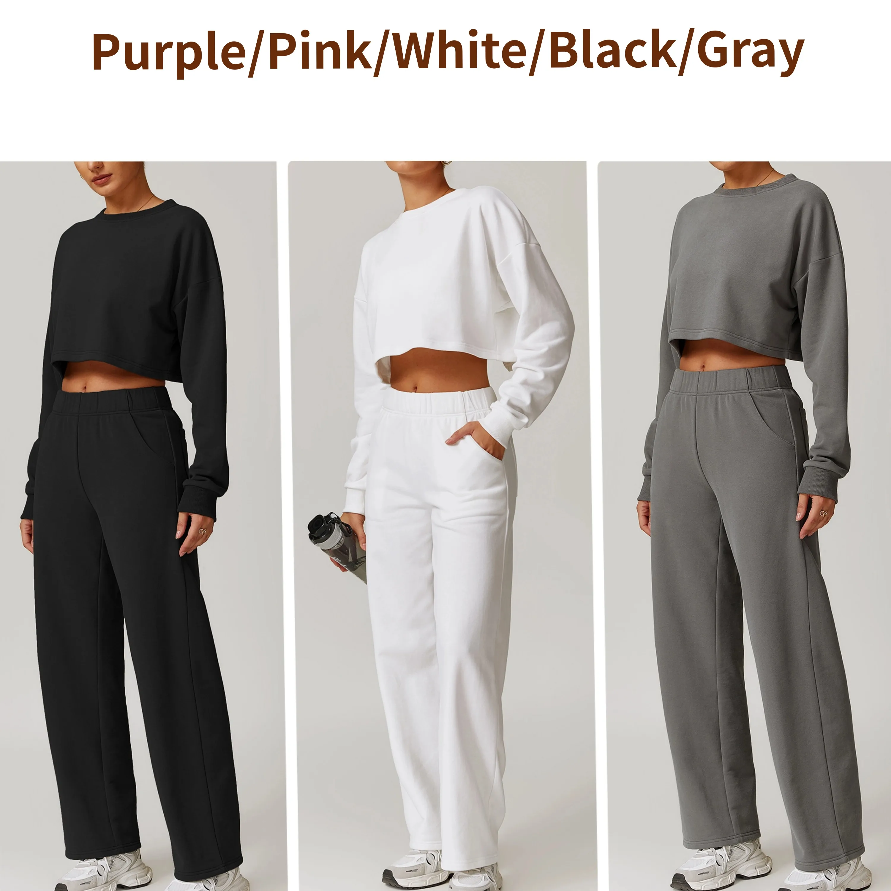 Newly Hot Sale Sportswear Gym Clothing Active Wear Piece Yoga Set for  Woman Outdoor Gym Fitness Sets