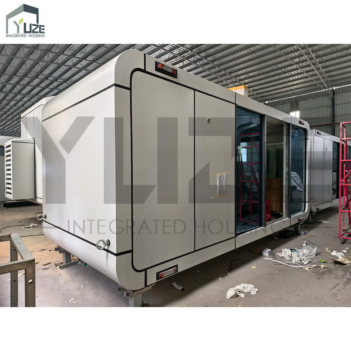 Custom Prefabricated Capsule House Modern Design Prefab Modular Apple Cabin for Hotel