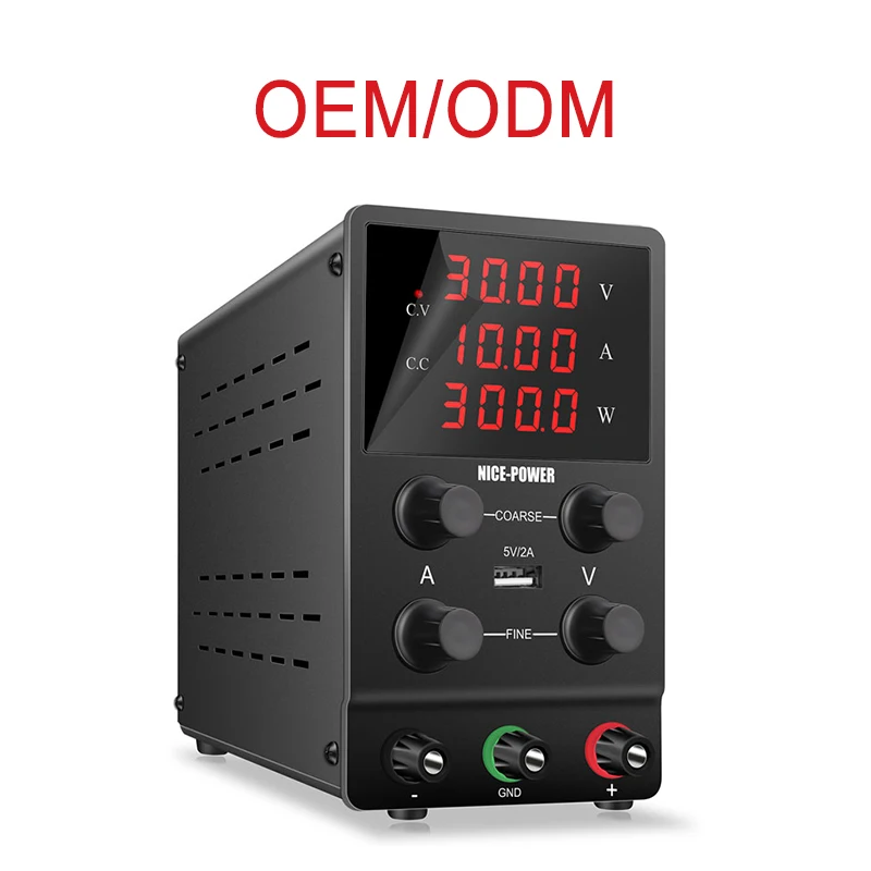 Wanptek 30V 6A Adjustable DC Power Supply – Variable Bench Switching Supply 110V/220V With OVP/OCP