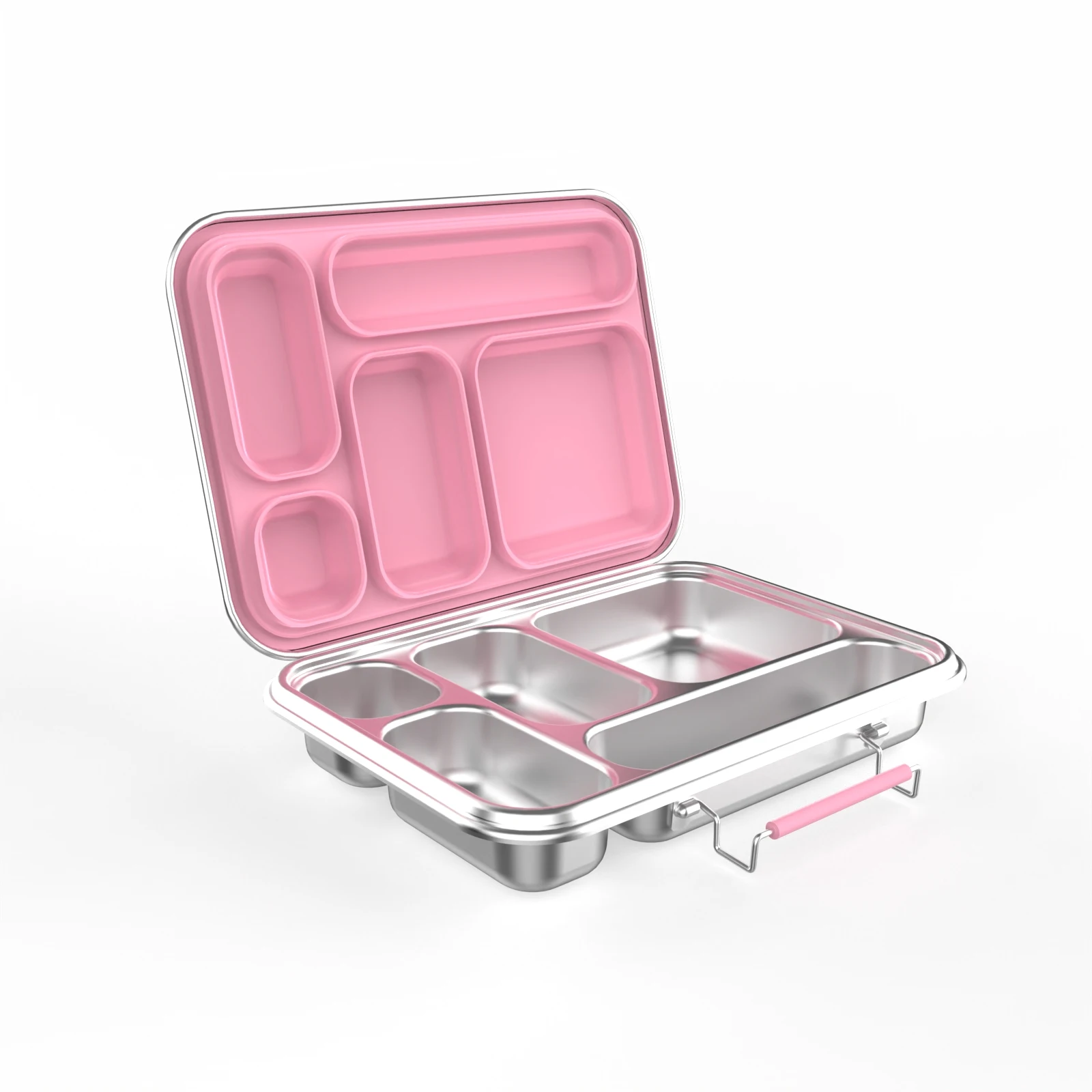 Aohea Hot Selling Sustainable 5 Compartment Rectangle Shape