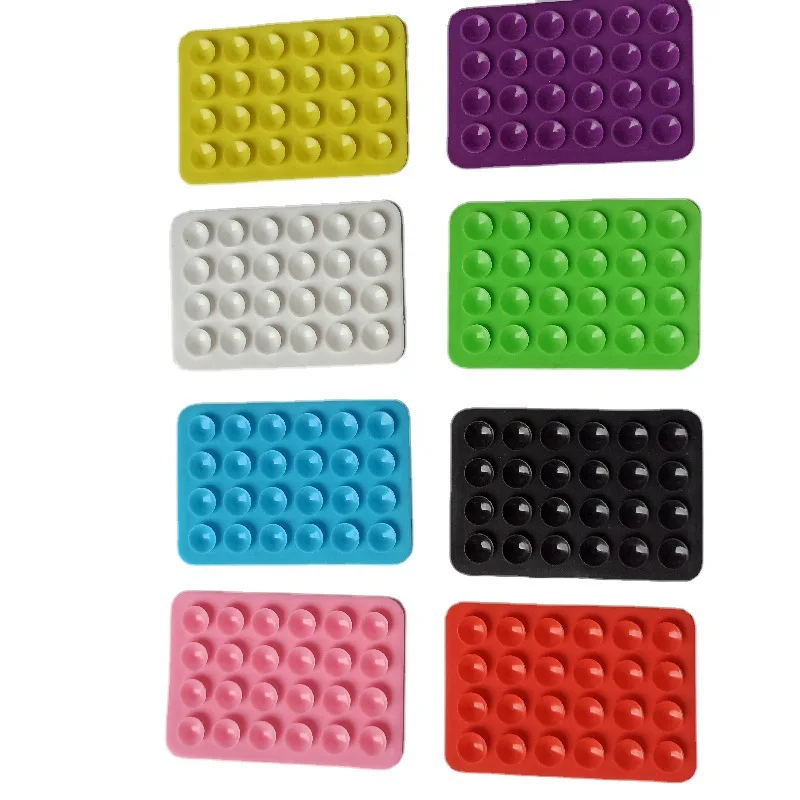 Изготовленный На Заказ Присоска на присоске силиконовый Липкий Противоскользящий коврик для телефона резиновая присоска держатель коврик/Ventosa прокладывания проводки para телефон мовиль