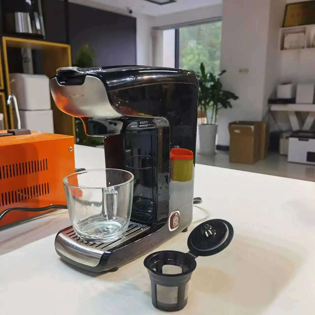 Household Portable Size Electrical Capsule Kcup Coffee Maker Machine