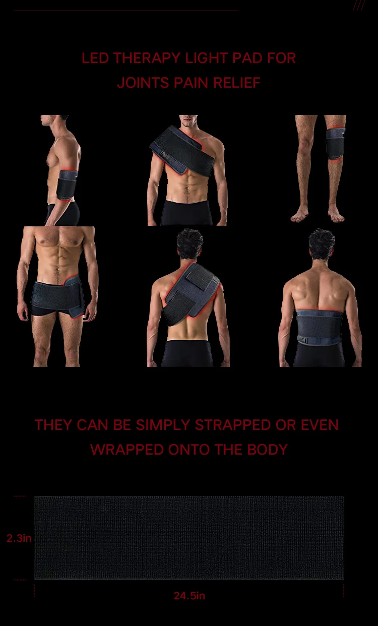 Red Led Light Infrared Belt Infrared Phototherapy Near Infrared