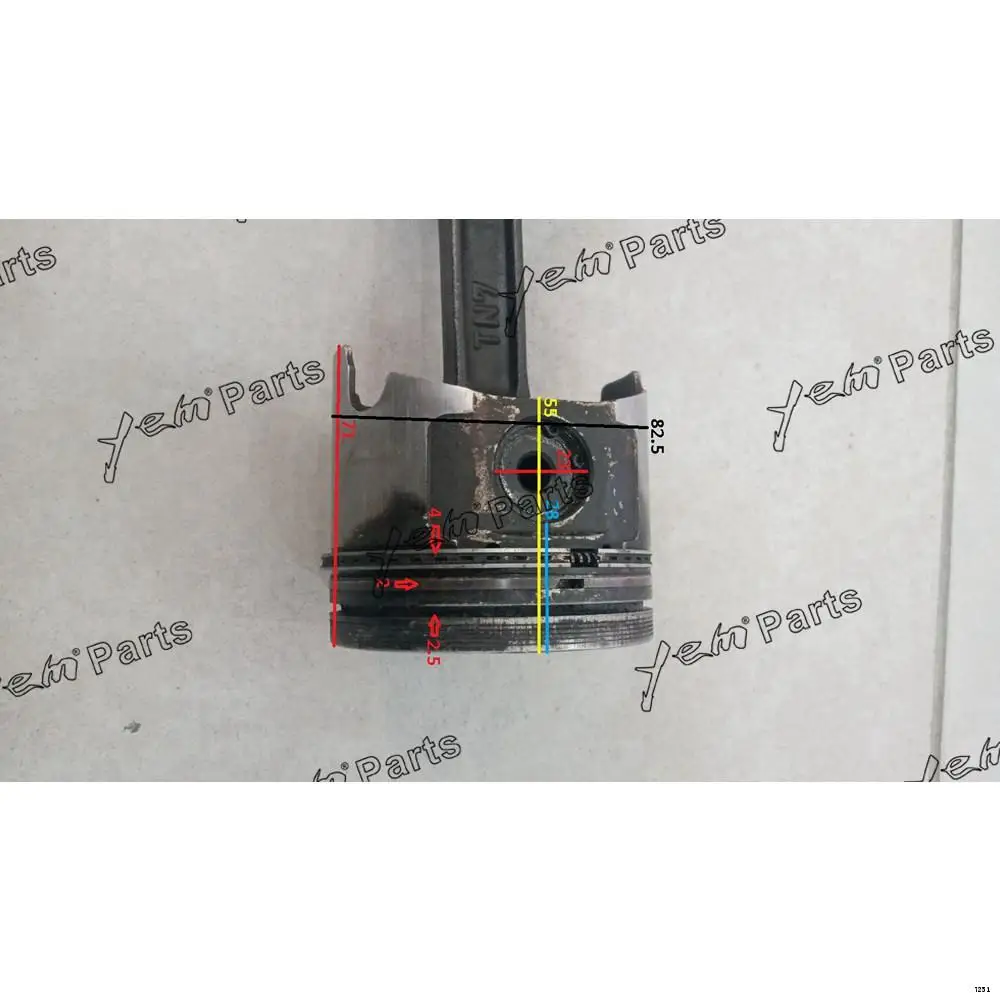 Piston For Yanmar 3TNE82