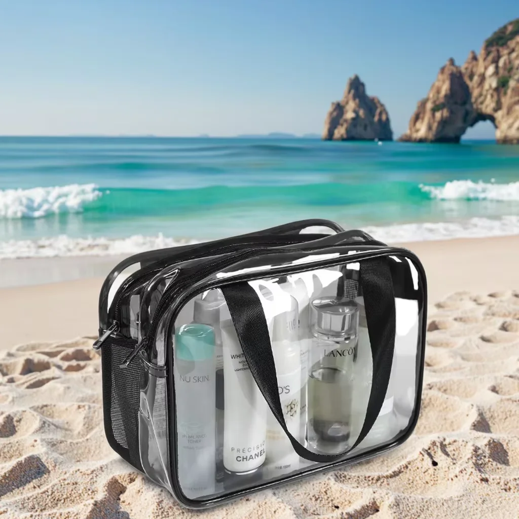 Neceser Transparente Bolsa De Aseo Viaje Neceser Transparente