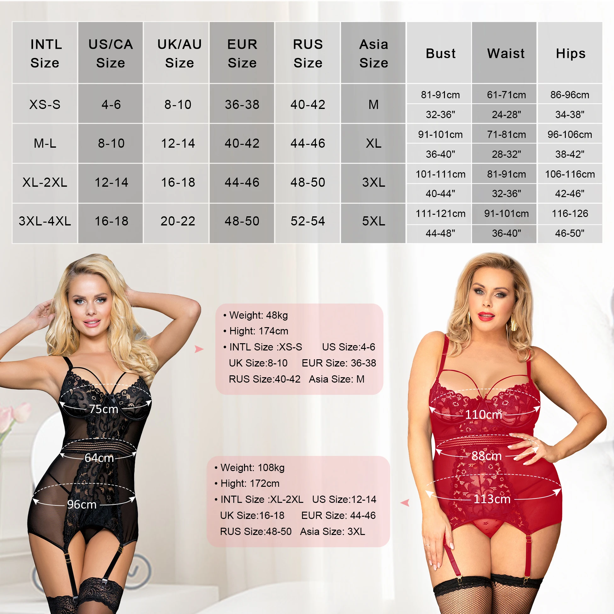 Valentines Day Sexy Floral Lace Hollow Out Large Bodysuit Garter Belt Plus Size Lingerie Sets for Chubby Women With Underwear Valentines Day Sexy Floral Lace Hollow Out Large Bodysuit Garter Belt Plus Size Lingerie Sets for Chubby Women With Underwear