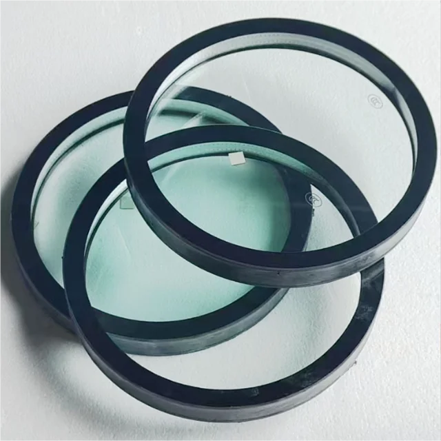 Processing and Customizing Small Radius Circular Low-e Insulating Glass Observation Window Heat Reflective Coated Glass