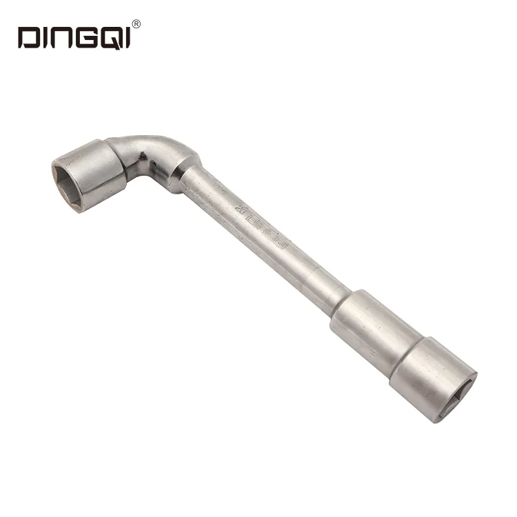 DingQi Professional Multi Size Tubular Angled Double Ended L Type Hex Socket Wrench Spanner  L Shaped Angled Hex Socket Wrench